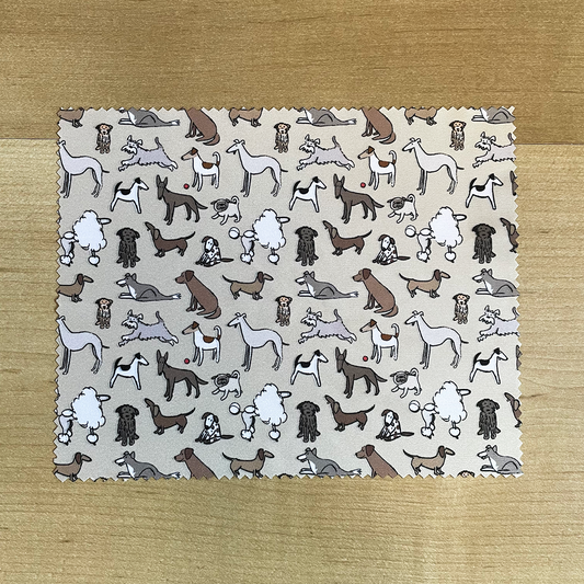 All the Dogs Lens Cloth