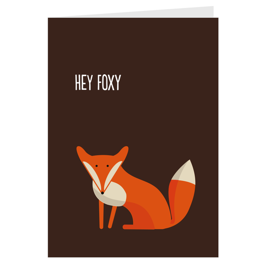 Hey Foxy Card
