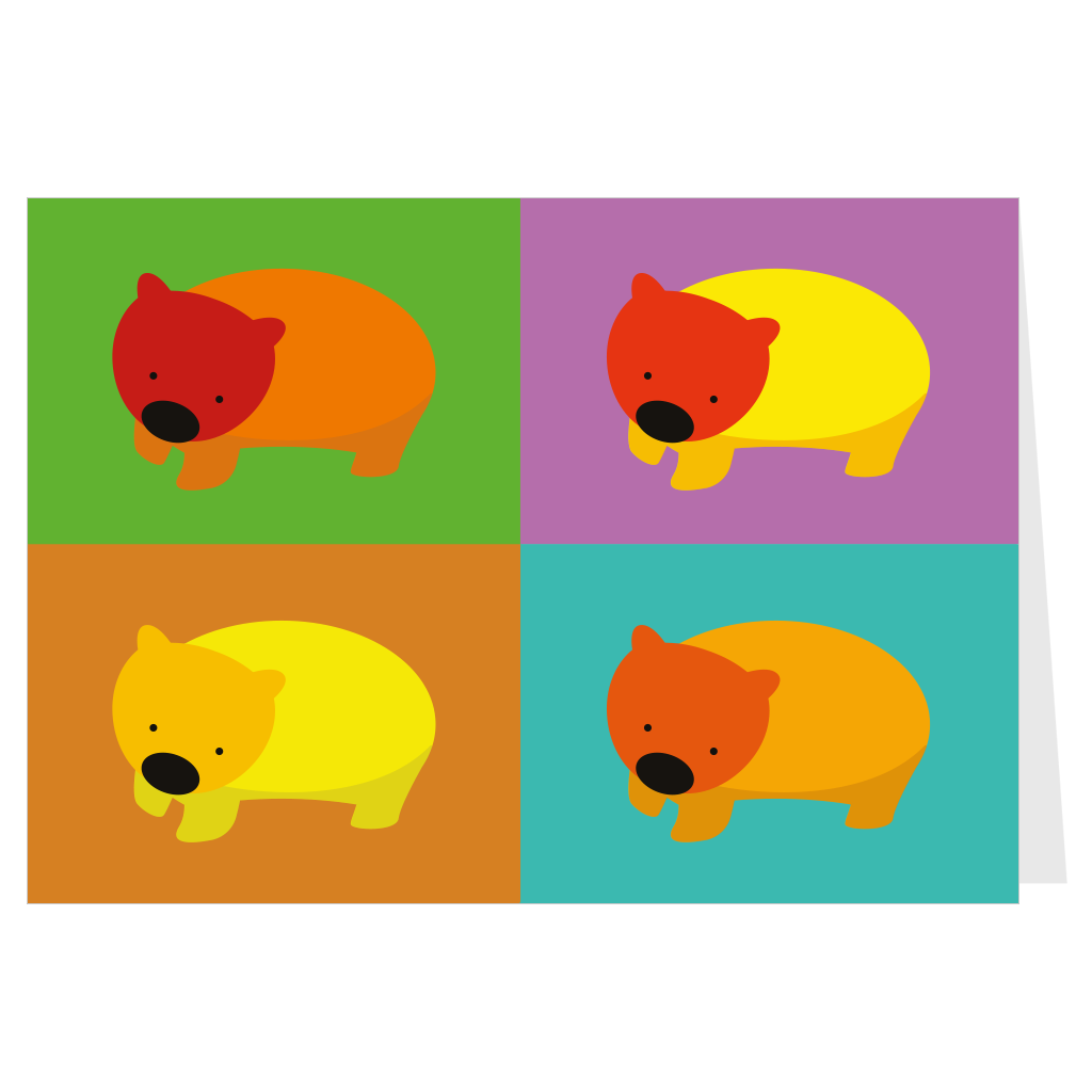 Wombats Card