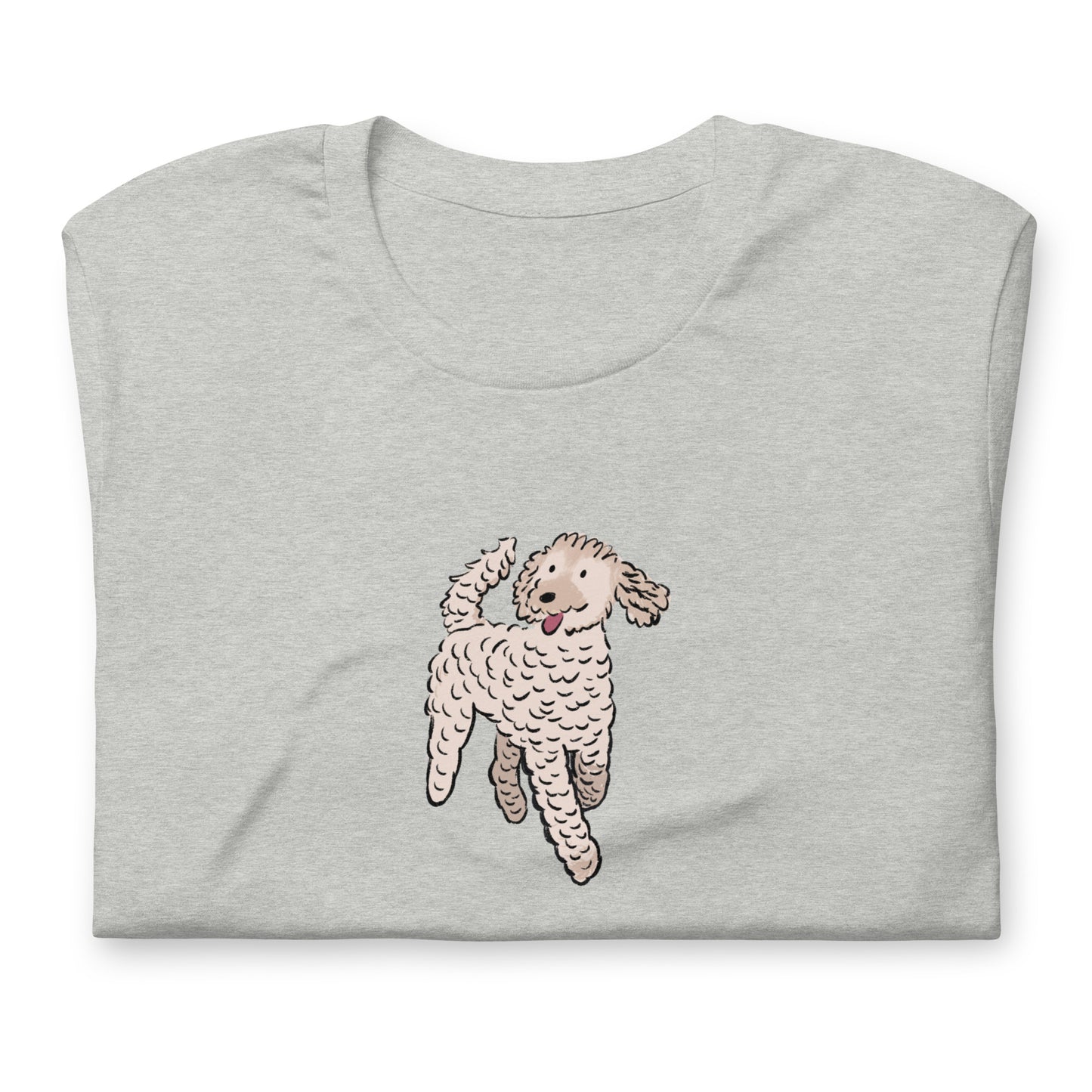 Bella + Canvas Unisex T-shirt with Blonde oodle design