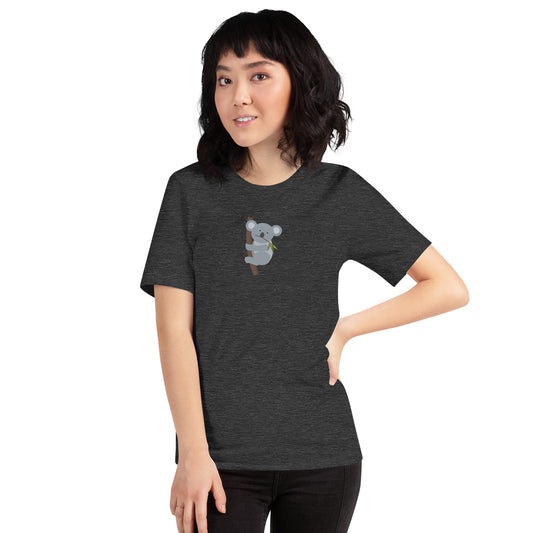 Bella + Canvas Unisex T-shirt with Koala design